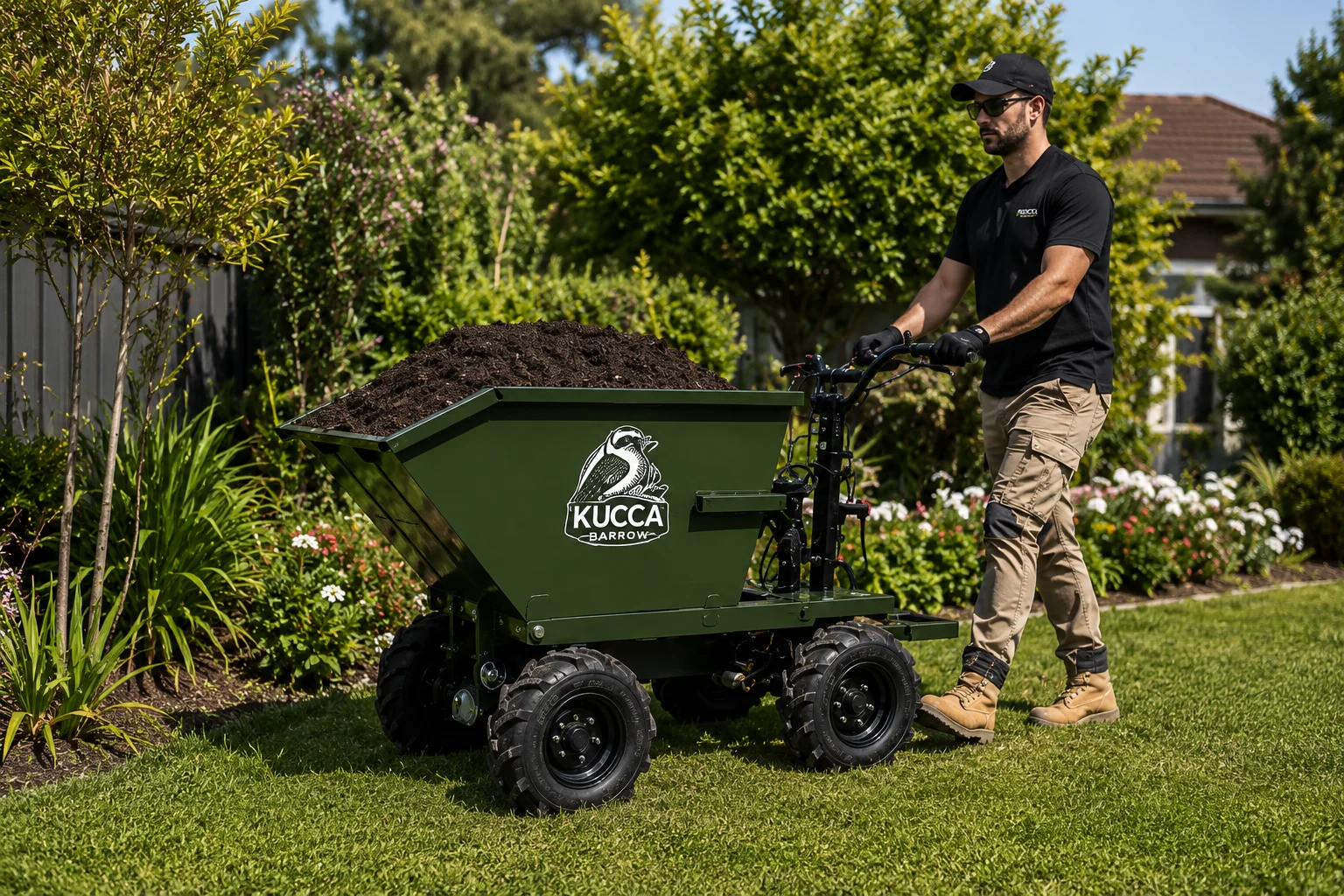 Kucca Barrow electric wheelbarrow
