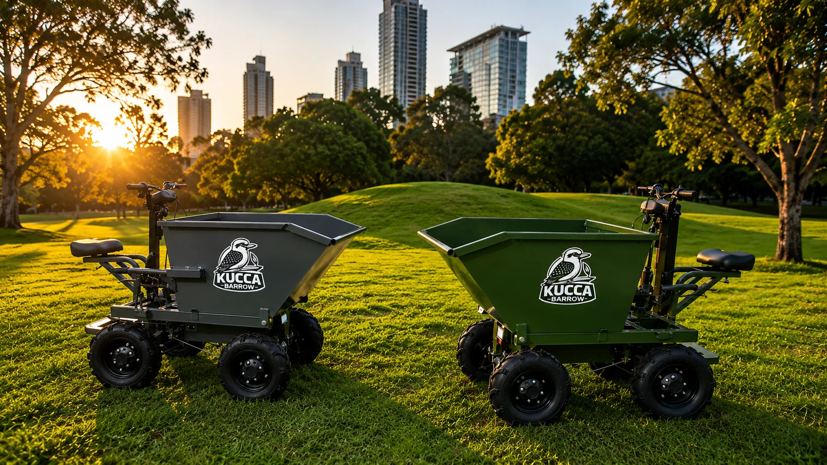 Kucca Barrow electric wheelbarrow